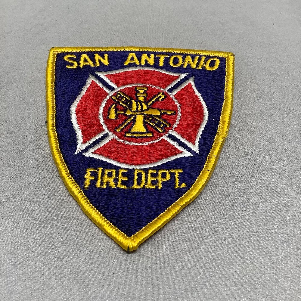 San Antonio Texas  Fire Dept Patch New Old Stock
